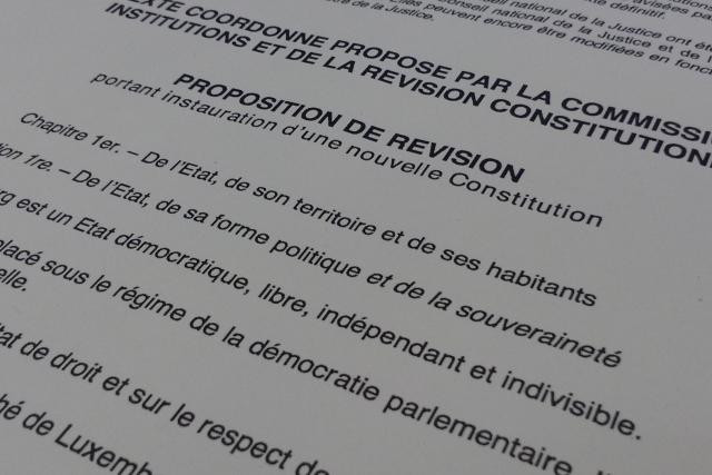 Les suggestions du grand public sur la nouvelle Constitution sont désormais attendues jusqu'au 16 octobre. (Photo: DR)