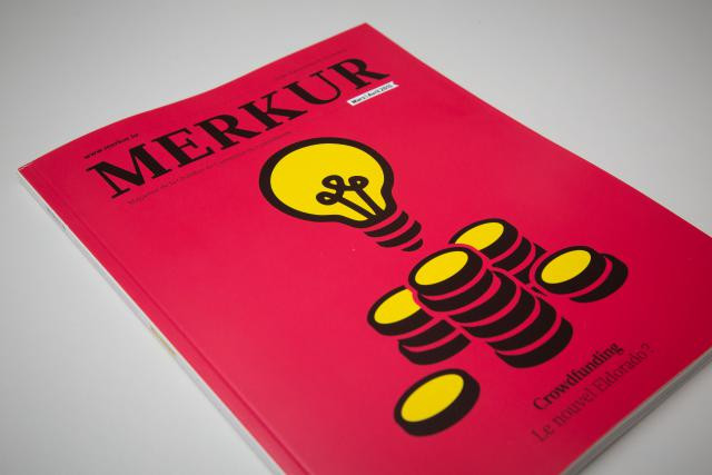 L'édition de mars/avril de Merkur est disponible, avec un dossier dédié au crowdfunding.  (Photos: Maison Moderne Studio)