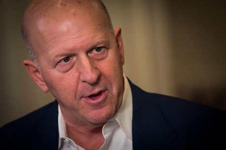 David Solomon rejoint le puissant cercle des banquiers de Wall Street. (Photo: Twitter/Bloomberg)