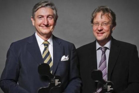 Pierre Huot et Thomas Schoenherr (Perspective 45) (Photo: Etienne Delorme)