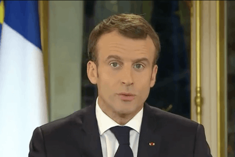 La télévision semble conserver une certaine sacralité aux yeux du président de la République française qui a choisi, après plusieurs jours de silence en pleine crise, de s’exprimer par ce canal lundi soir. (Photo: capture d'écran / TF1)