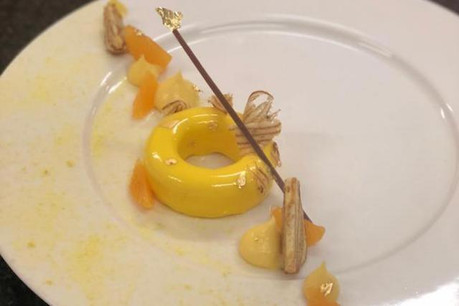 Clémentine, kalamansi et Bamkuch: un dessert à la fois exotique et local. (Photo: D.R.)