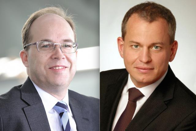 Frank Krings (à droite) devrait succéder à Boris Liedtke, qui a quitté la tête de Deutsche Bank Luxembourg à peine deux ans après être entré en fonction. (Photos: Luc Deflorenne / archives et DR)