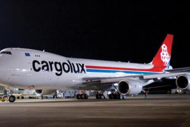 Le Boeing 747-8F peut transporter 134 tonnes de fret.  (Photo: Cargolux)