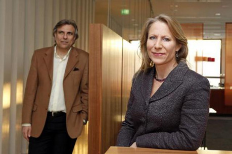 Christine Faucheur et Giorgios Bouronikos (People Primetime) (Photo : Olivier Minaire)
