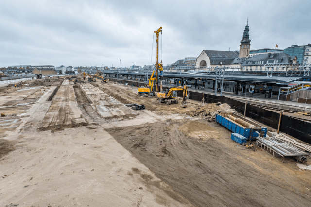 Outre les deux nouveaux quais qui entreront en service fin 2019 et fin 2021, le site des anciens ateliers des CFL accueillera un nouvel ensemble mixte destiné à accueillir «des commerces, des bureaux ou un centre de conférence». (Photo: MDDI)
