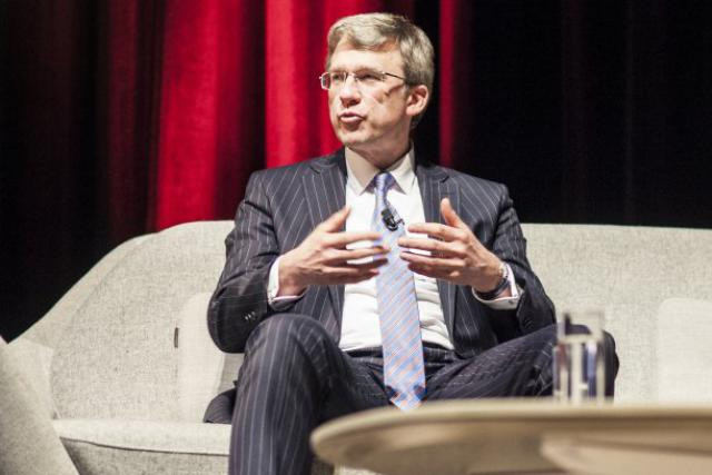 Le CEO d'ING, Luc Verbeken, est convaincu du potentiel des Fintech, y compris pour les acteurs de la banque. (Photo: Mike Zenari / archives)