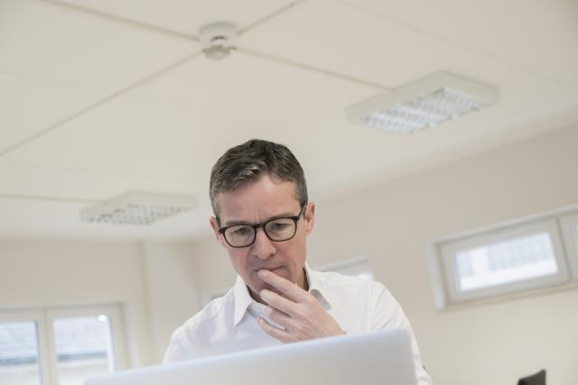 Patrick Kersten, le CEO de Doctena, veut convaincre de plus en plus de médecins de rejoindre sa plate-forme. (Photo: Eric Chenal / archives)