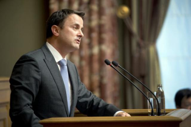 Une première pour Xavier Bettel devant les députés luxembourgeois. (Photo: Christophe Olinger)