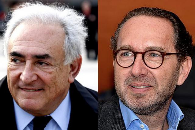 Thierry Leyne (à droite), associé à Dominique Strauss-Kahn, cela donne LSK. (Photo: Wordpress / archives paperJam)