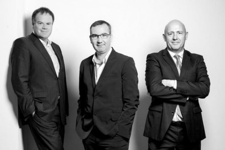 Gérard Hoffmann (Telindus), Jérome Grandidier (Telecom Luxembourg Private Operator) et Yves Reding (ebrc) (Photo: Julien Becker)