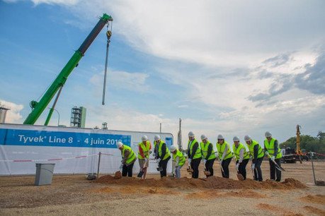 Il s’agira de la huitième ligne dans le monde et de la troisième au Grand-Duché, où sera produit le Tyvek, un matériau plastique ressemblant au tissu aux propriétés multiples. (Photo: Matic Zorman)
