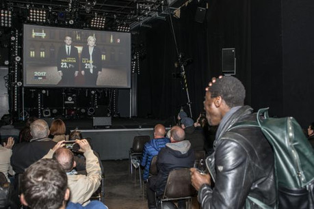 François Fillon des Républicains (droite) arrive en troisième position avec 19,9% des votes. (Photo: Anthony Dehez)
