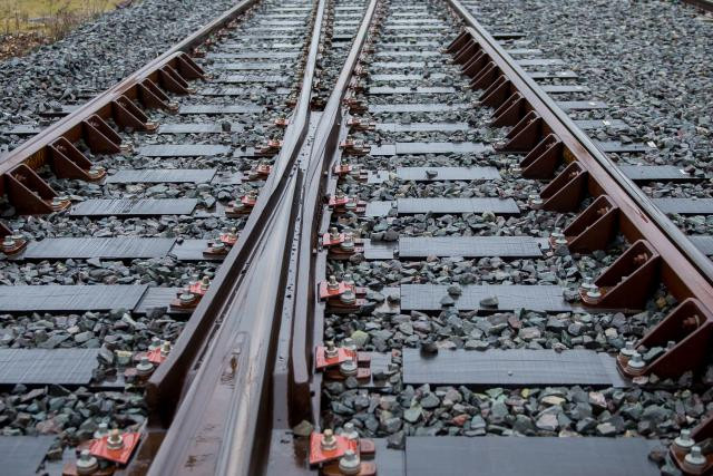 Il n'y aura pas de trains sur les rails de la ligne 50 durant quatre week-ends entre fin janvier et fin mars dans le cadre des travaux caténaires. (Photo: Frédéric Clément)