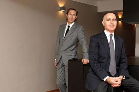 Pascal Meier et Thomas Ormon « Bien connaître ses partenaires ou collaborateurs, donc les hommes, reste un facteur capital. » (Photo : Olivier Minaire)