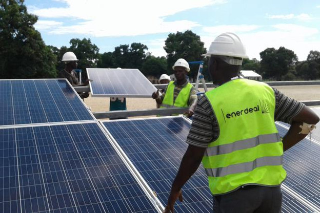 Enerdeal vise des projets en Afrique comme celui réalisé à Manono au Congo. (Photo: Enerdeal)