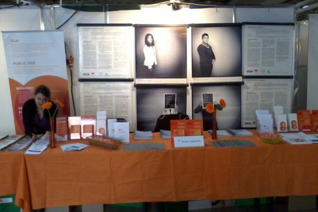 L'ancien responsable du service logement de l'Olai – ici son stand au festival des migrations – est au cœur d'une enquête préliminaire. (Photo: OLAI)