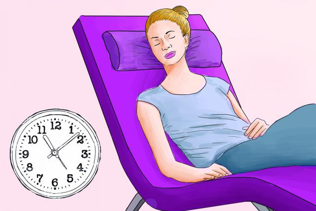 Christine Hansen: «Le besoin de sommeil est très personnel, il faut compter entre 6 h et 9 h par nuit, selon les individus.» (Illustration: Hadi Saadaldeen / Maison Moderne)