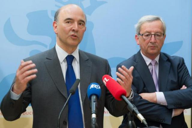 Fin mai, Pierre Moscovici s'était montré favorable à un nouveau mandat de Jean-Claude Juncker. (Photo : Charles Caratini / archives)