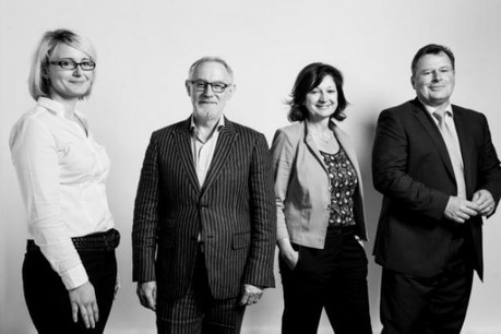 Sylvia Ridlesprige, Fernand Wolter, Christiane Hoffmann, Bruno Renders (Photo: Julien Becker)