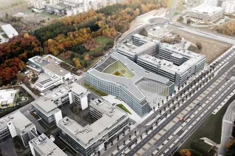 EY entend déménager vers son nouveau siège au Kirchberg d'ici fin 2015. (Photo: EY)