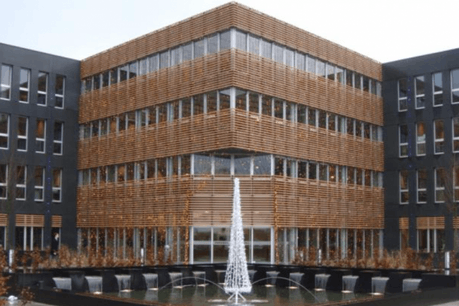La principale partie des équipes de Ferrero au Luxembourg est actuellement logée dans un business center au Findel. (Photo: DR)
