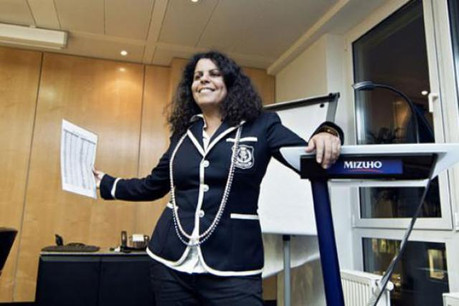 Jennifer Cunningham (Mizuho Trust & Banking) (Photo : Andrés Lejona)