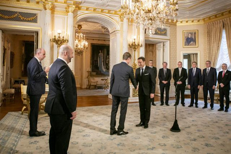 L’assermentation des membres de l’exécutif par le Grand-Duc a dominé l’actualité cette semaine. (Photo: Patricia Pitsch/Maison Moderne)
