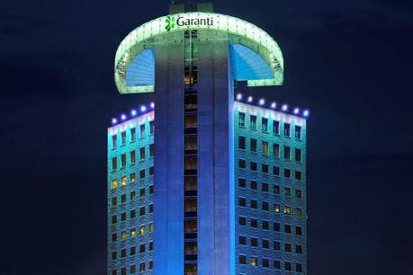 Garanti Bank, dont le siège est à Istanbul, est l’une des plus importantes banques privées turques. Elle est détenue à 40% par le groupe espagnol BBVA. (Photo: Garanti Bank)