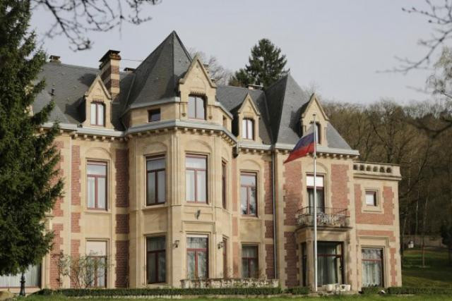 La représentation diplomatique de la Fédération de Russie loge au château de Beggen. (Photo: Luc Deflorenne)