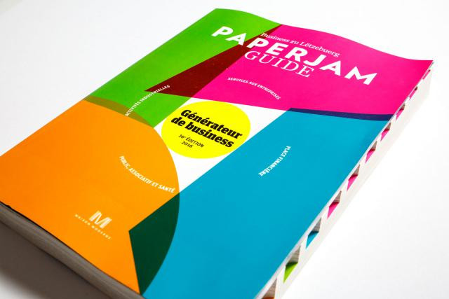 Le Paperjam Guide édition 2016, c'est près de 800 biographies de dirigeants et plus de 3.100 fiches de sociétés et d’institutions au Luxembourg. (Photos: Maison Moderne Studio)