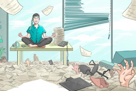 Le rôle du manager est central pour diminuer le stress négatif dans son équipe. (Illustration: D.R.)