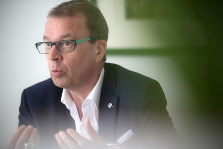 L’arrêt de la CJUE a un goût particulier pour Camille Gira, qui avait pressé son prédécesseur Marco Schank de réclamer les quotas de CO2 indûment attribués à ArcelorMittal en 2013, alors qu’il était député Déi Gréng sur les bancs de l’opposition. (Photo: Christophe Olinger / archives)