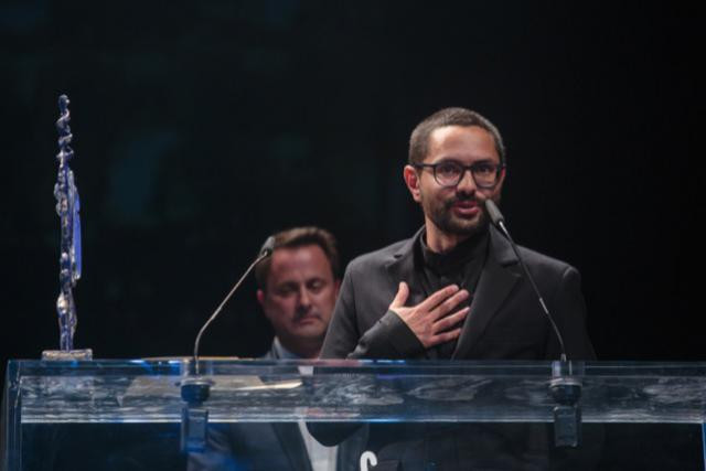 Govinda Van Maele remporte le prix du meilleur film luxembourgeois pour «Gutland». (Photo: Matic Zorman)