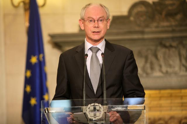 Après l’intervention d’Herman Van Rompuy et de Xavier Bettel, une table ronde s’en est suivie. (Photo: Licence C.C.)