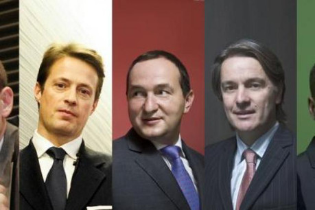 Marc Baertz, Olivier Bastin, Martin Heyse, Jean-Pierre Lequeux et Gérald Merveille. (Photos: paperJam)