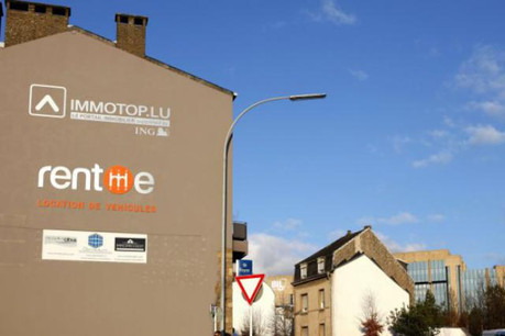 Les bureaux d’Immotop font face à la BIL, elle, bien rachetée pour 90% par des investisseurs qataris. (Photo : Olivier Minaire)
