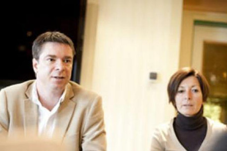 Max Weber and Geraldine Müller (Sources Rosport) (Photo: David Laurent/Wide)