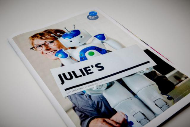 L'édition de septembre nous présente Julie, l'humanoïde du Mudam. (Photos: Maison Moderne Studio)