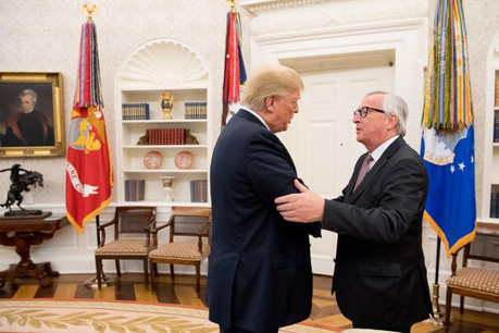 Suite à la visite de Jean-Claude Juncker à Washington, les États-Unis n’imposeront pas l’importation des voitures européennes d’une taxe de 25% supplémentaire. Du moins pour l’instant. (Photo: EC - Audiovisual Service)