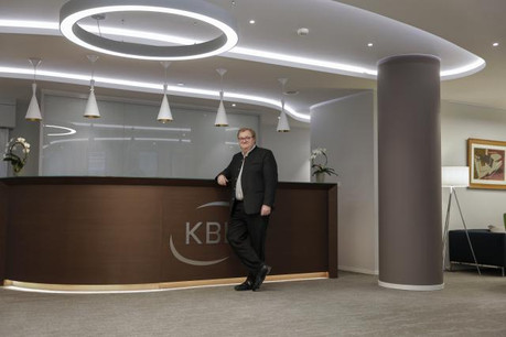 Le Belge Peter Vandekerckhove, aux commandes de KBL epb depuis le début de l’année. (Photo: Romain Gamba)