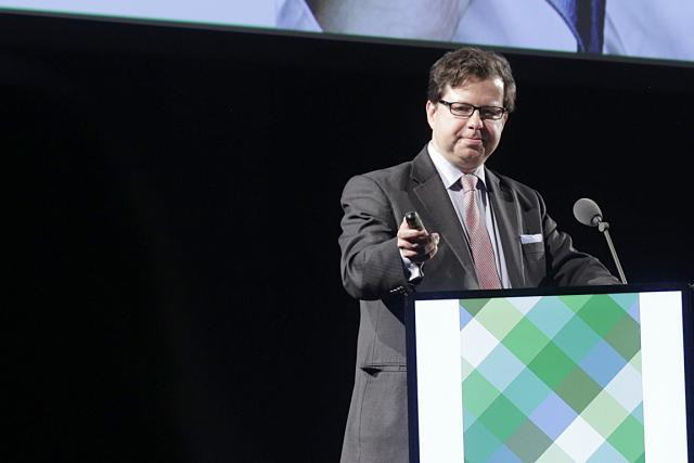 Thibault de Barsy lance une nouvelle étape pour Keytrade Luxembourg. (Photo: Jan Hanrion / Maison Moderne / archives)