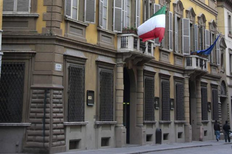 Le siège historique de Credem, dans la ville de Reggio d’Émilie, en Italie. (Photo: Credem.it)