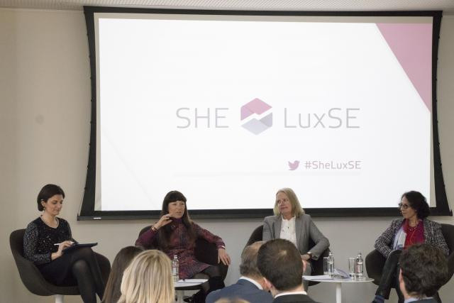 L’initiative #SheLuxSE a été lancée par ce premier événement lundi soir.  (Photo: Bourse de Luxembourg)