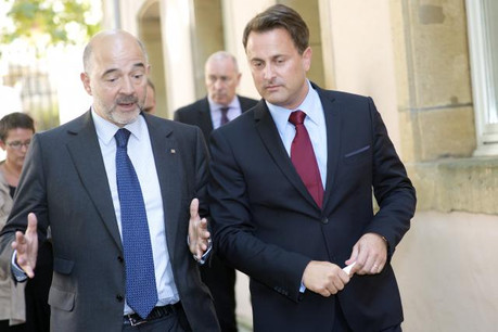 Le commissaire européen Pierre Moscovici devra convaincre le gouvernement de Xavier Bettel qu’en tant que petit État, le Luxembourg ne sortira pas perdant du projet Accis. (Photo: Christophe Olinger / archives)