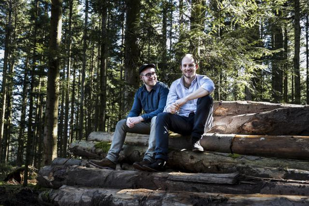 Gaël Defer et François Cordier, 27 et 30 ans, ont commencé l’aventure dans les Vosges avant de venir s’installer au Luxembourg. (Photo: Leko Labs SA)