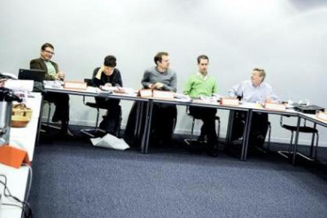Le jury en séance plénière. (Photo: David Laurent/Wide)