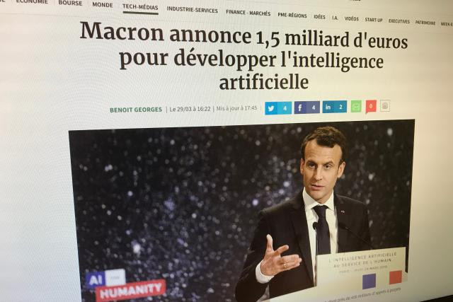 La France souhaite devenir une référence mondiale dans le domaine de l’intelligence artificielle. (Photo: DR)