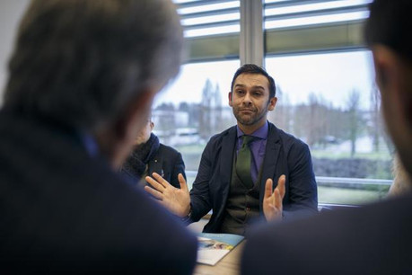 Nasir Zubairi: «Dans nos nouveaux locaux, nous voulons donner envie à tout Luxembourg de passer plus de temps chez nous que dans leurs propres bureaux.» (Photo: Maison Moderne / Archives )