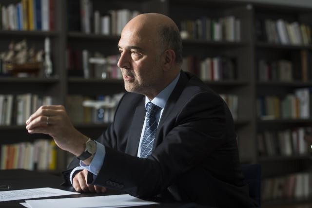 Le commissaire Pierre Moscovici veut améliorer l’efficacité des enquêtes de l’Olaf. (Photo: Anthony Dehez)